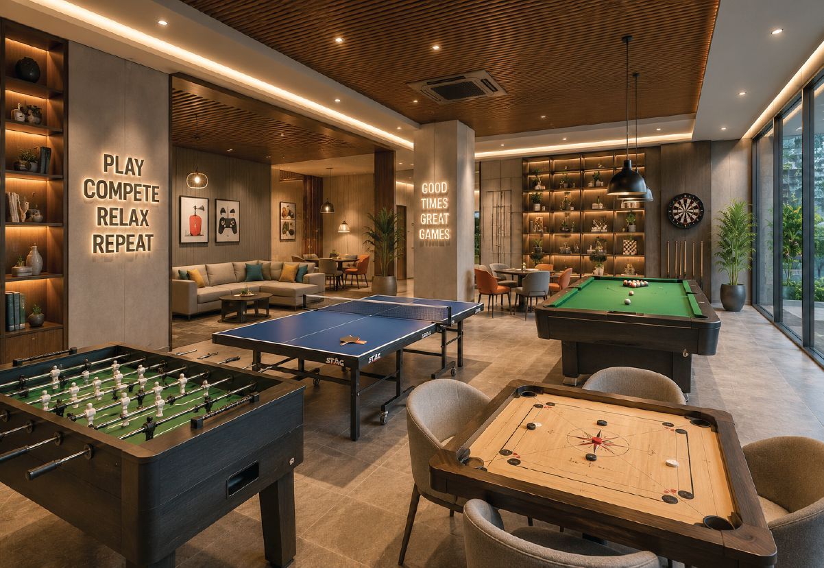 Indoor games area